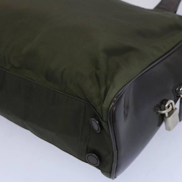 PRADA Tote Bag Nylon Green Auth ac2723 - Picture 9 of 16